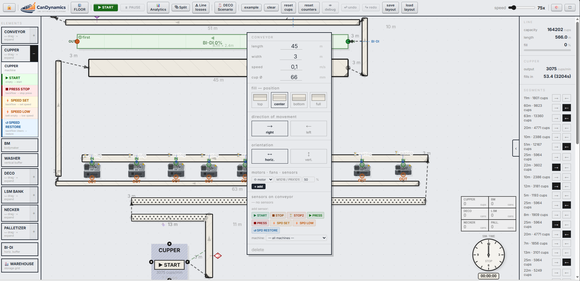 Simulation build